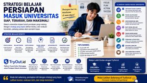 Strategi Belajar Persiapan Masuk Universitas agar Lebih Siap Menghadapi Ujian